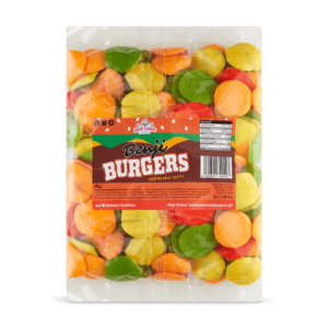 Benji Burgers Bulk Bag 1Kg. Wholesale - United Kingdom - Halal Sweets Company