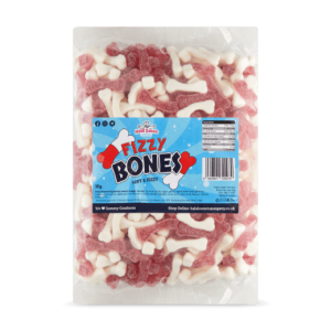 Fizzy Bones Bulk Bag 1Kg. Wholesale - United Kingdom - Halal Sweets Company