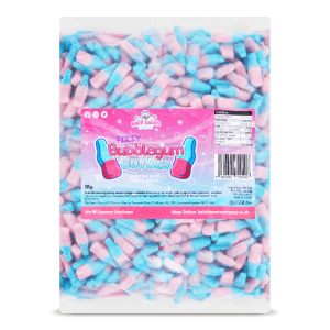 Fizzy Bubblegum Bottles Bulk Bag 1Kg. Wholesale - United Kingdom - Halal Sweets Company