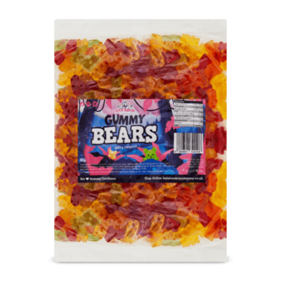 Gummy Bears Bulk Bag 1Kg. Wholesale - United Kingdom - Halal Sweets Company