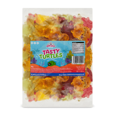 Tasty Turtles Bulk Bag 1Kg. Wholesale - United Kingdom - Halal Sweets Company