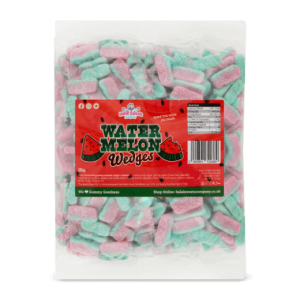 Watermelon Wedges Bulk Bag 1Kg. Wholesale - United Kingdom - Halal Sweets Company