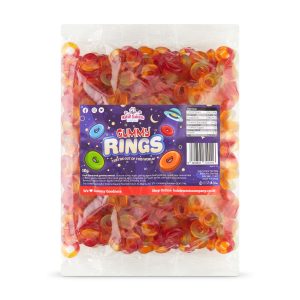 Gummy Rings – Bulk Bag (1Kg.)